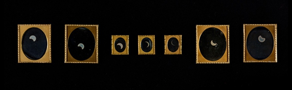 1_Series of solar eclipse photographs
